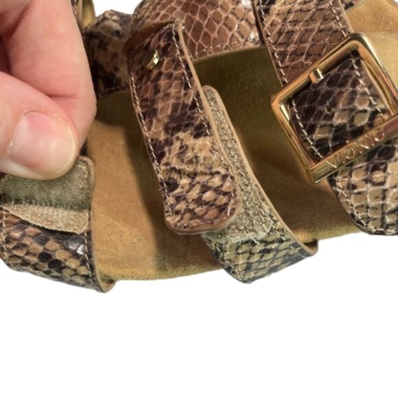 Vionic slip on SNAKE PRINT wedge sandal - Picture 9 of 10